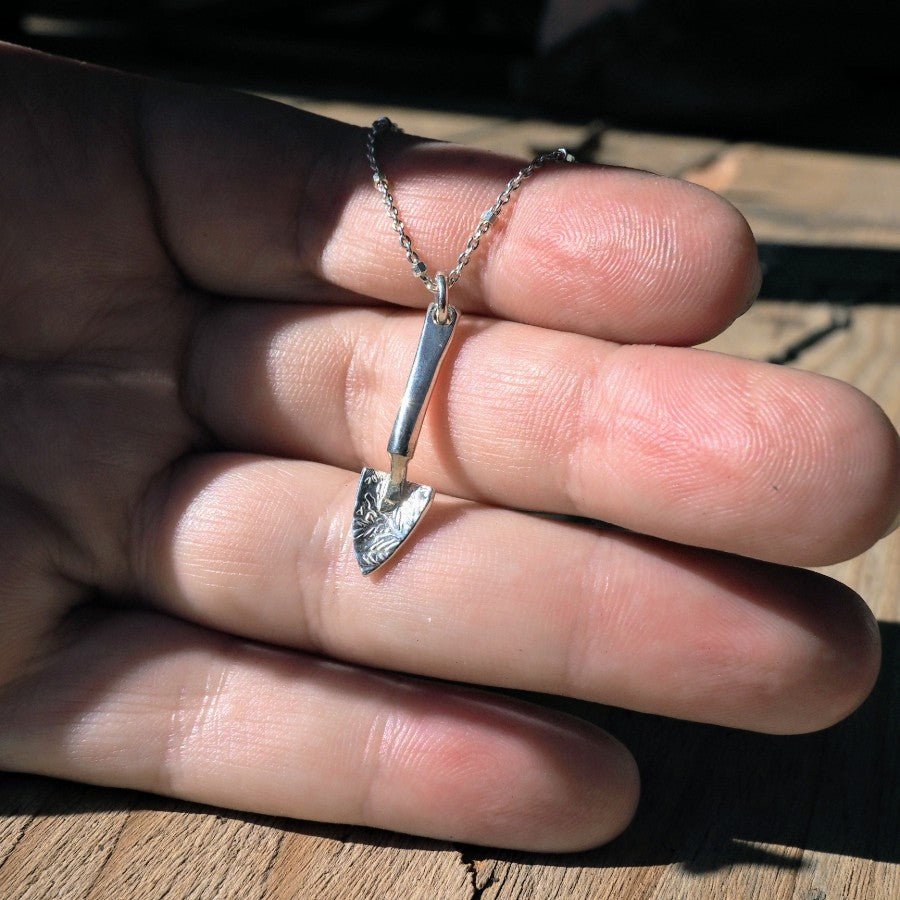 Garden Trowel Necklace - Mettle by Abby
