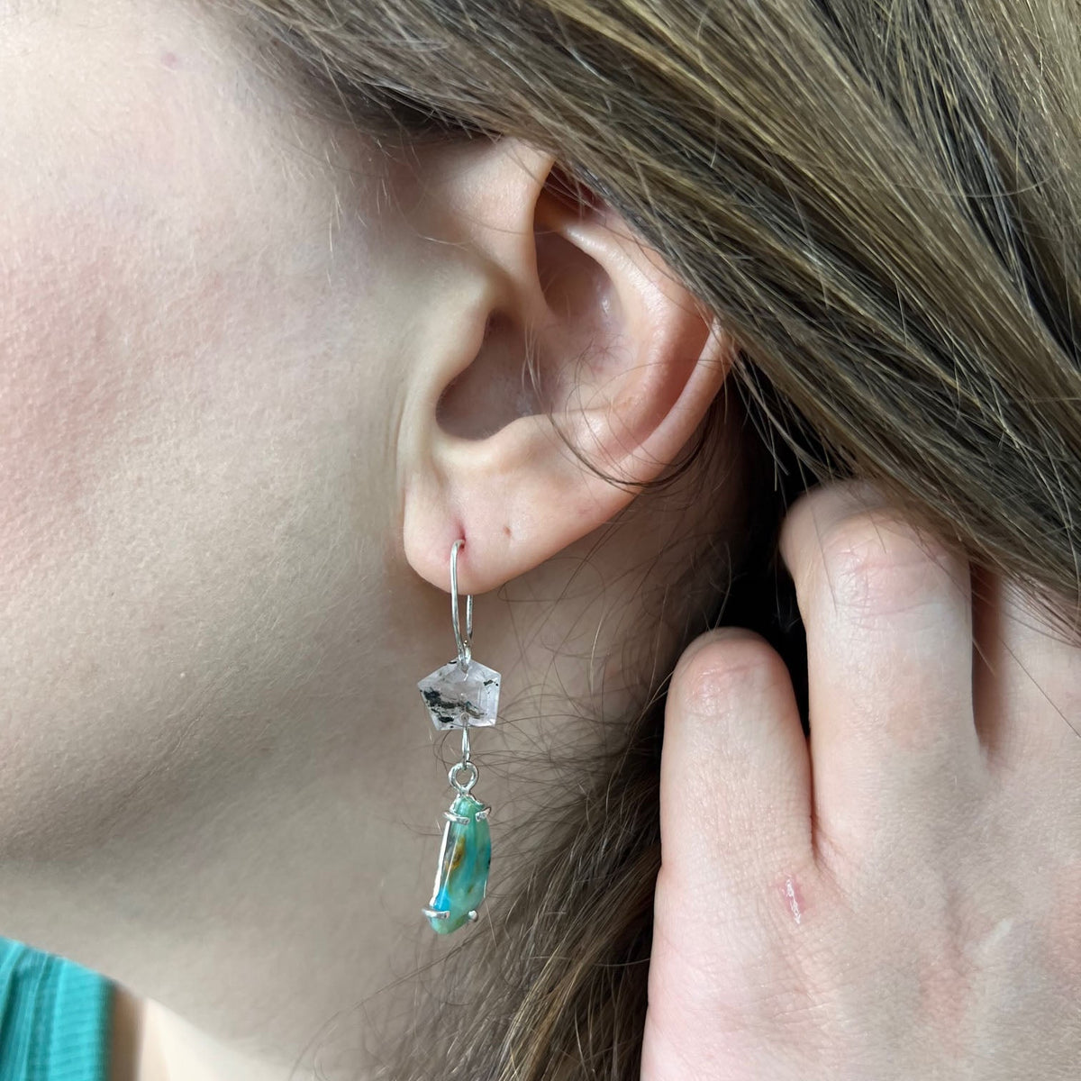 Duality Earrings - Mettle by Abby