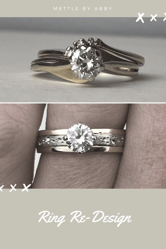 Wedding Set Ring Re-Make - Mettle by Abby