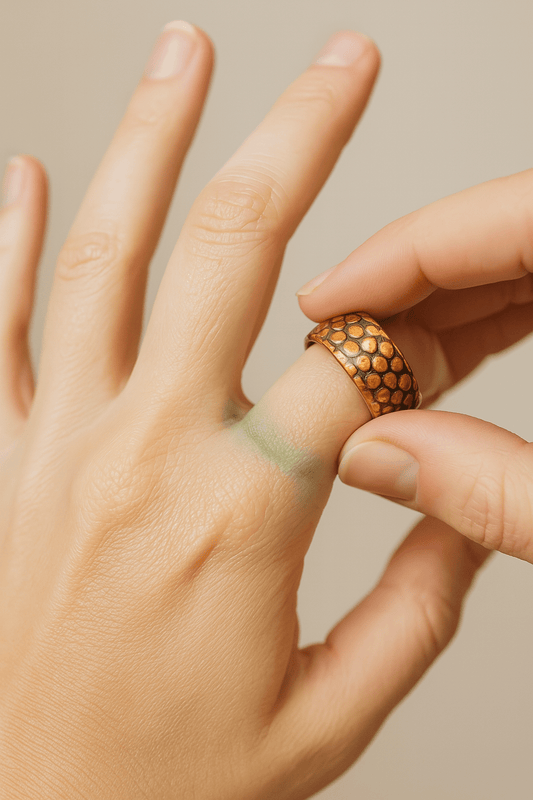 Why Your Gold Jewelry is Turning Your Skin Green (And How to Fix It) - Mettle by Abby