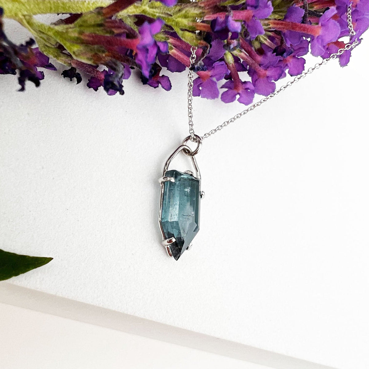 14k Blue Point Tourmaline - Mettle by Abby