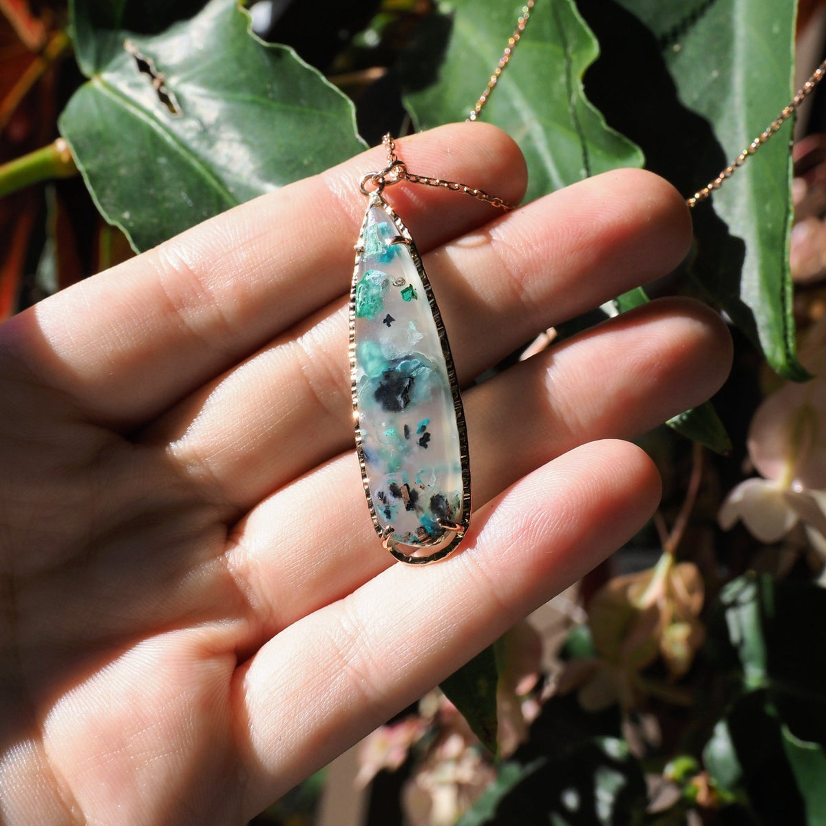 14k Confetti Necklace - Mettle by Abby