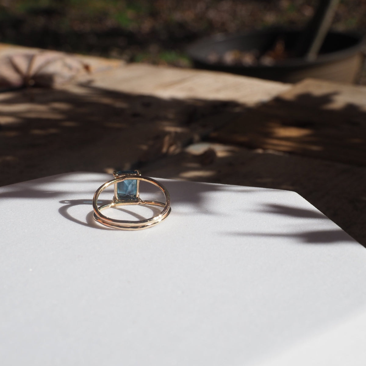 14k London Blue Topaz - Mettle by Abby