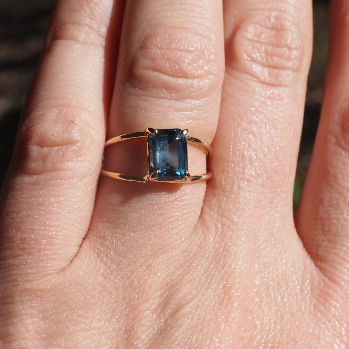 14k London Blue Topaz - Mettle by Abby