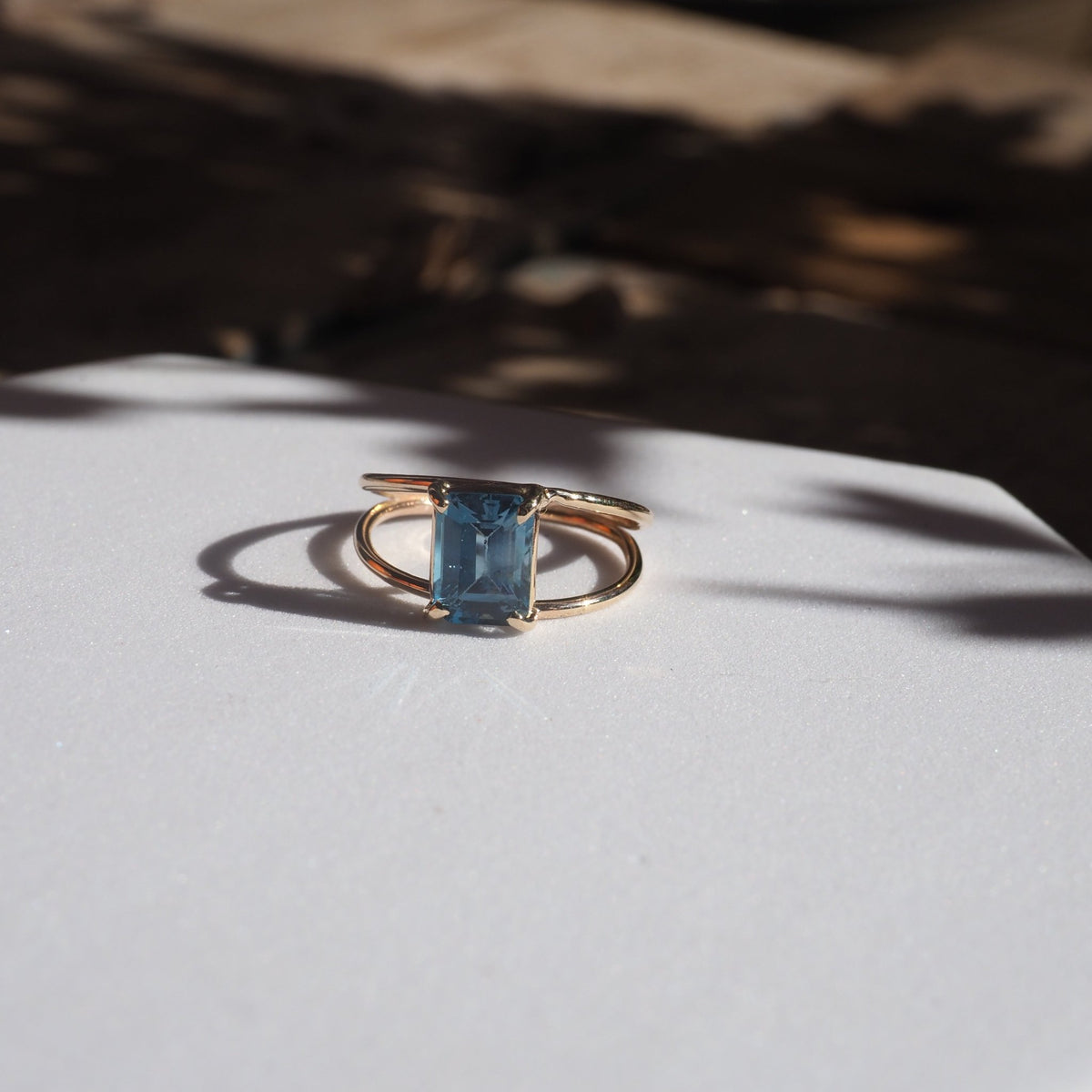 14k London Blue Topaz - Mettle by Abby
