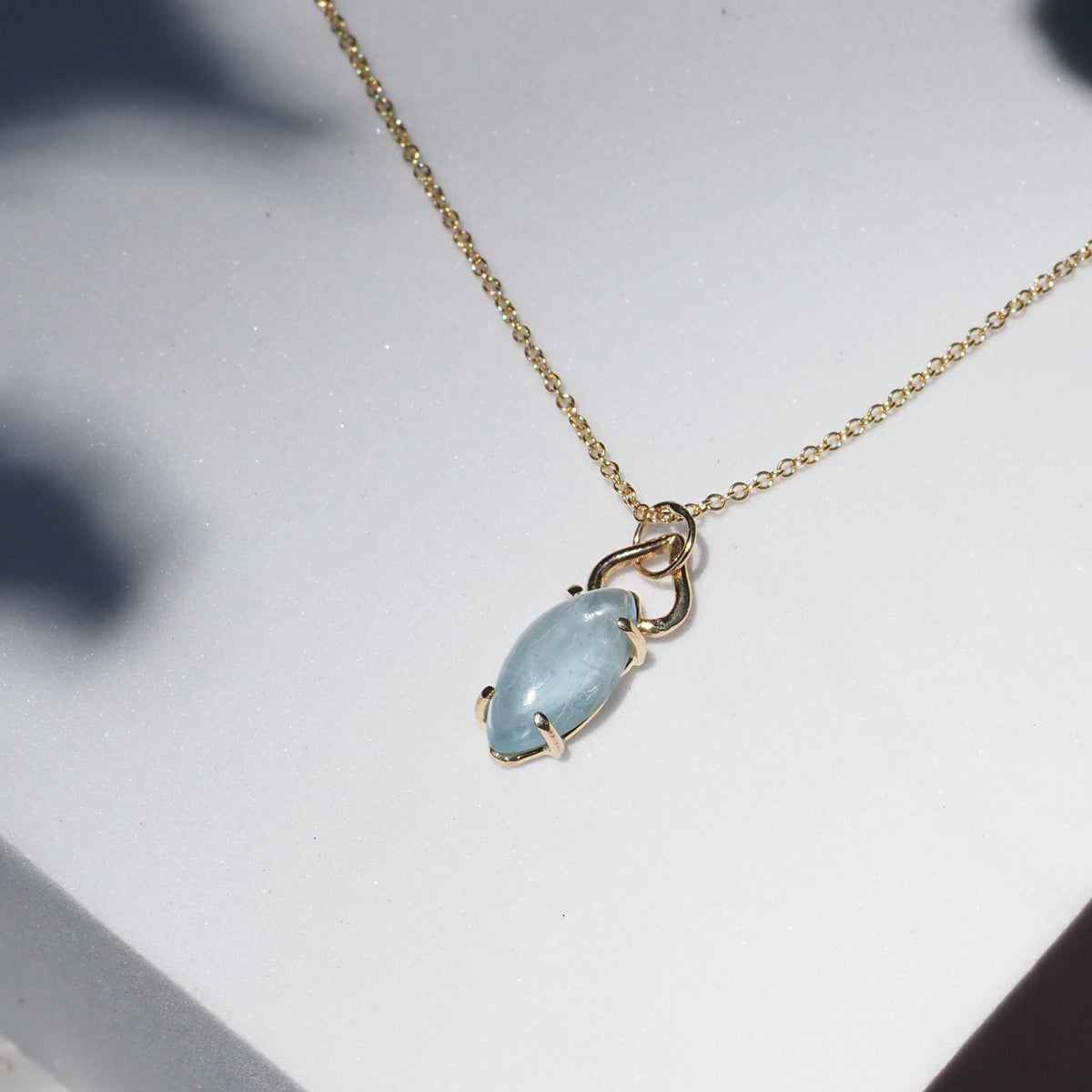 14k Marquis Aquamarine - Mettle by Abby