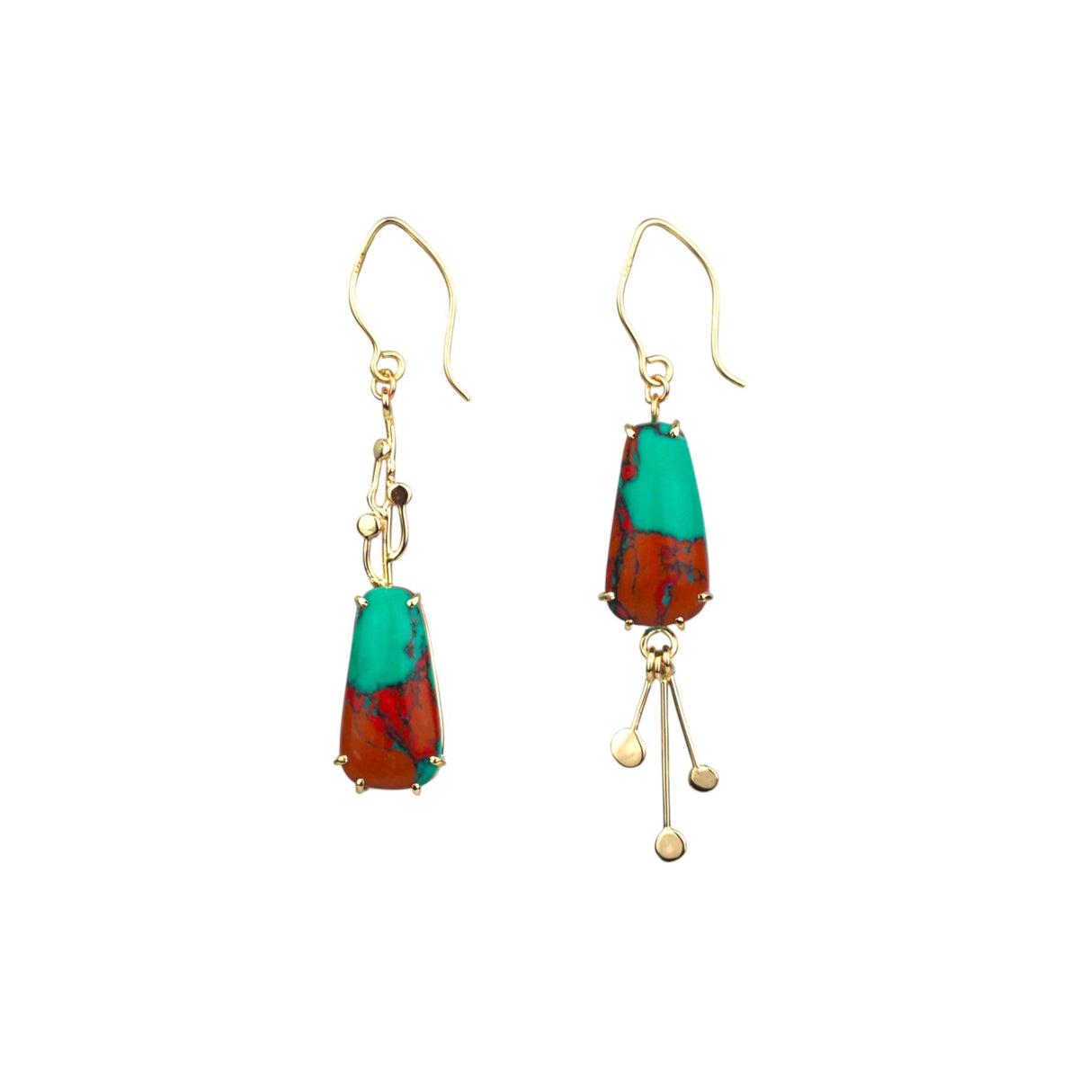 14k Sonora Sunrise Earrings - Mettle by Abby