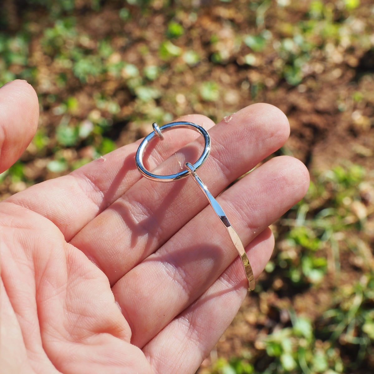 Orbit Hook Bracelet-Handmade Sterling Silver