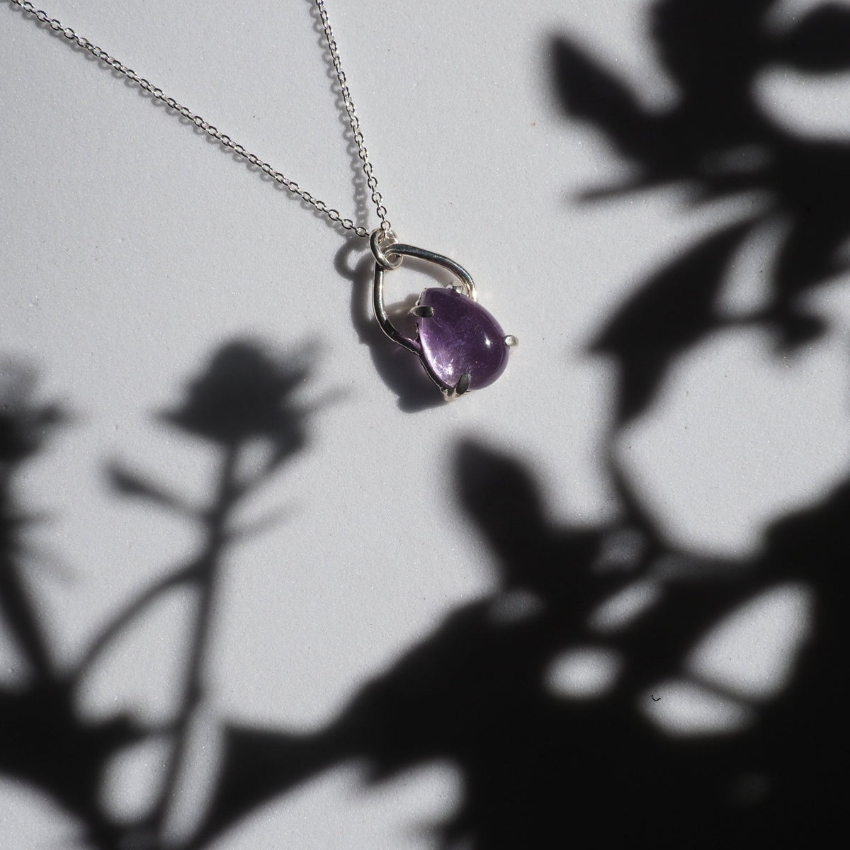 Candy Amethyst Necklace - Mettle by Abby