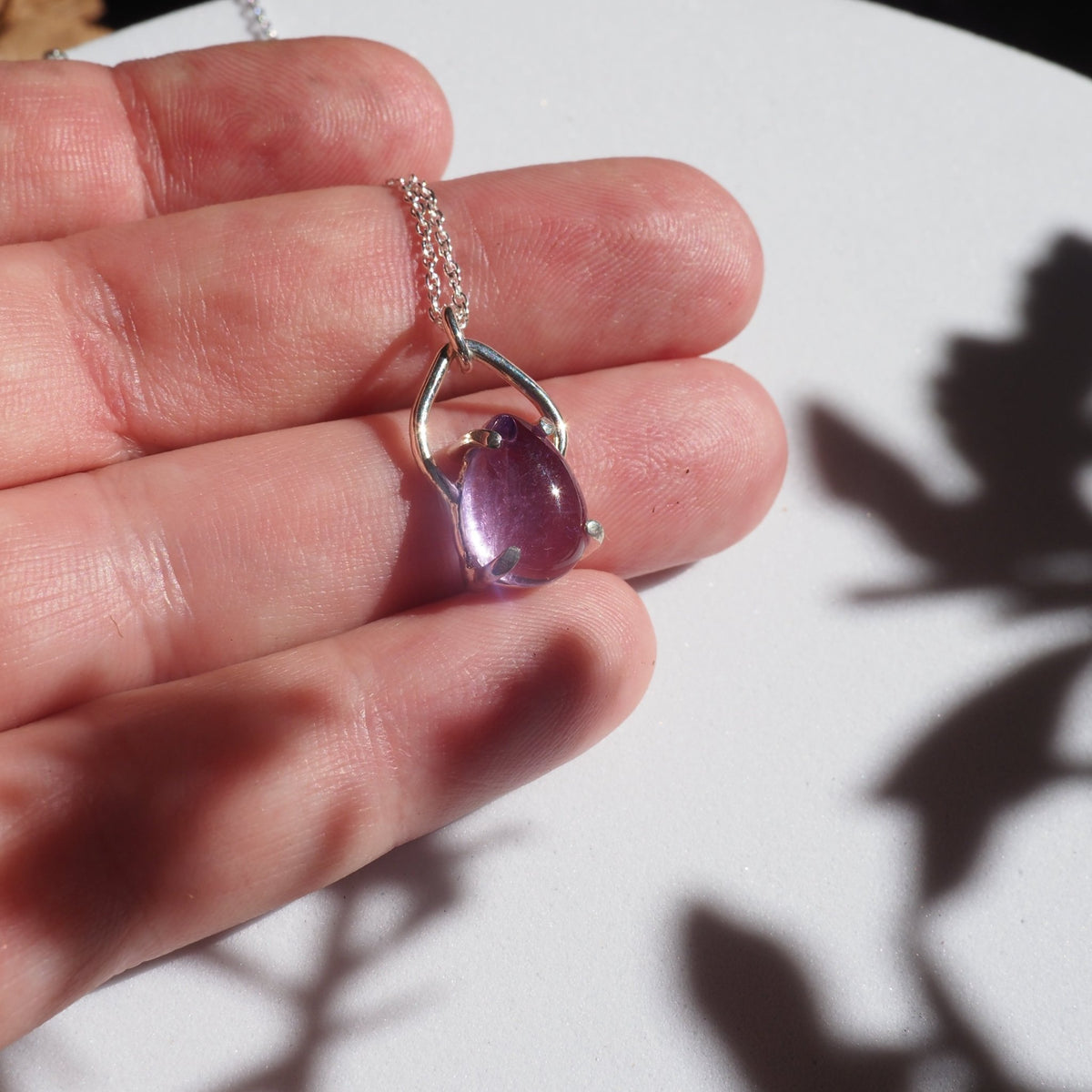 Candy Amethyst Necklace - Mettle by Abby