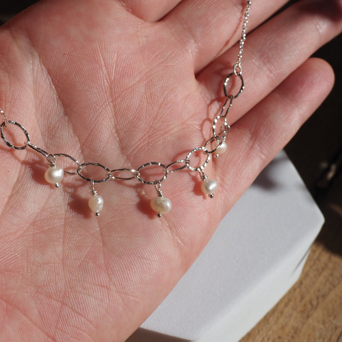 Dancing Pearls Necklace - Mettle by Abby