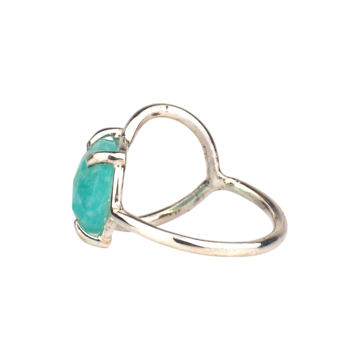 East - West Amazonite Ring - Mettle by Abby