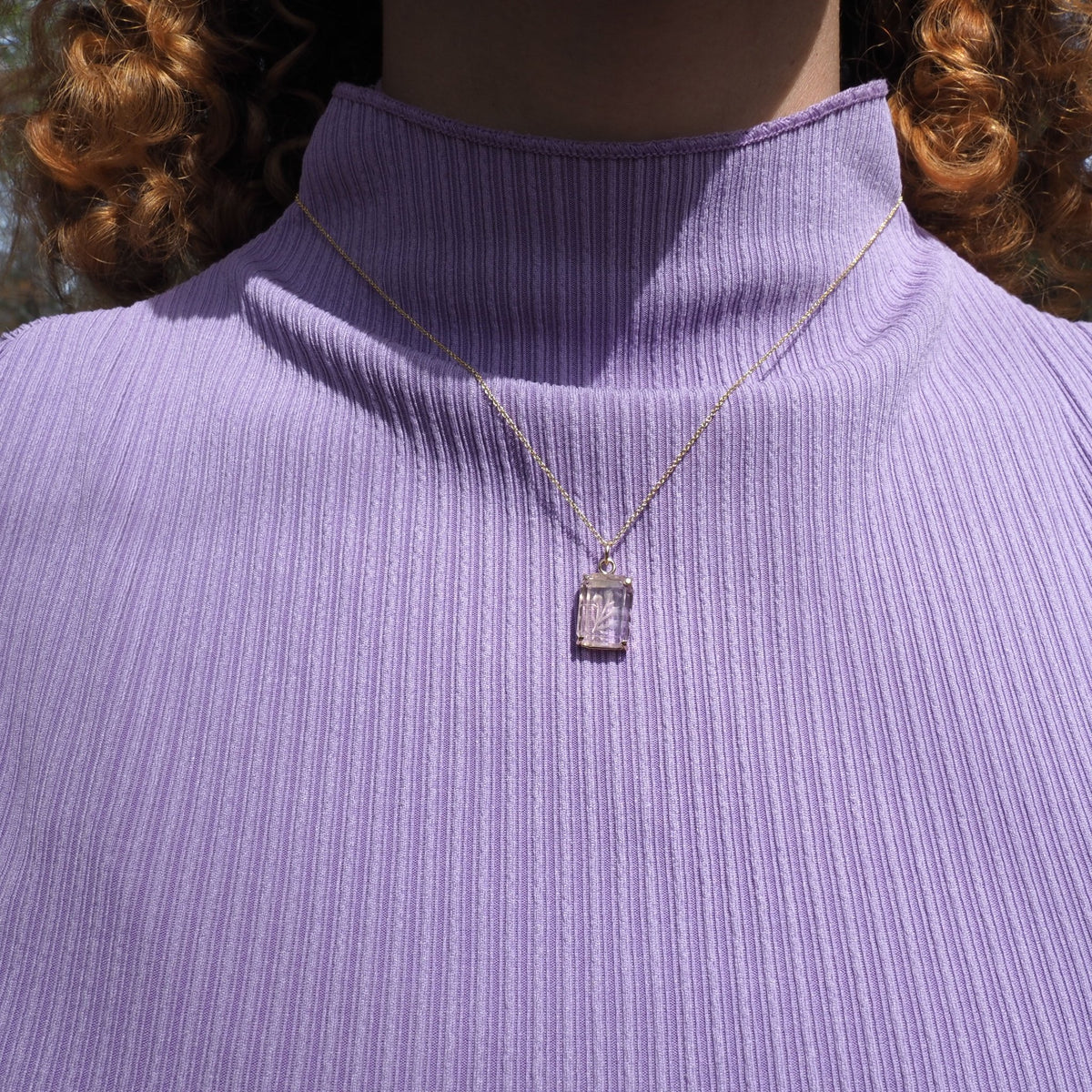 Floral Keepsake Necklace - Mettle by Abby