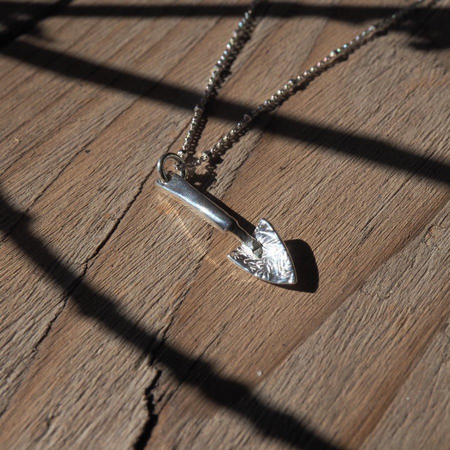 Garden Trowel Necklace - Mettle by Abby