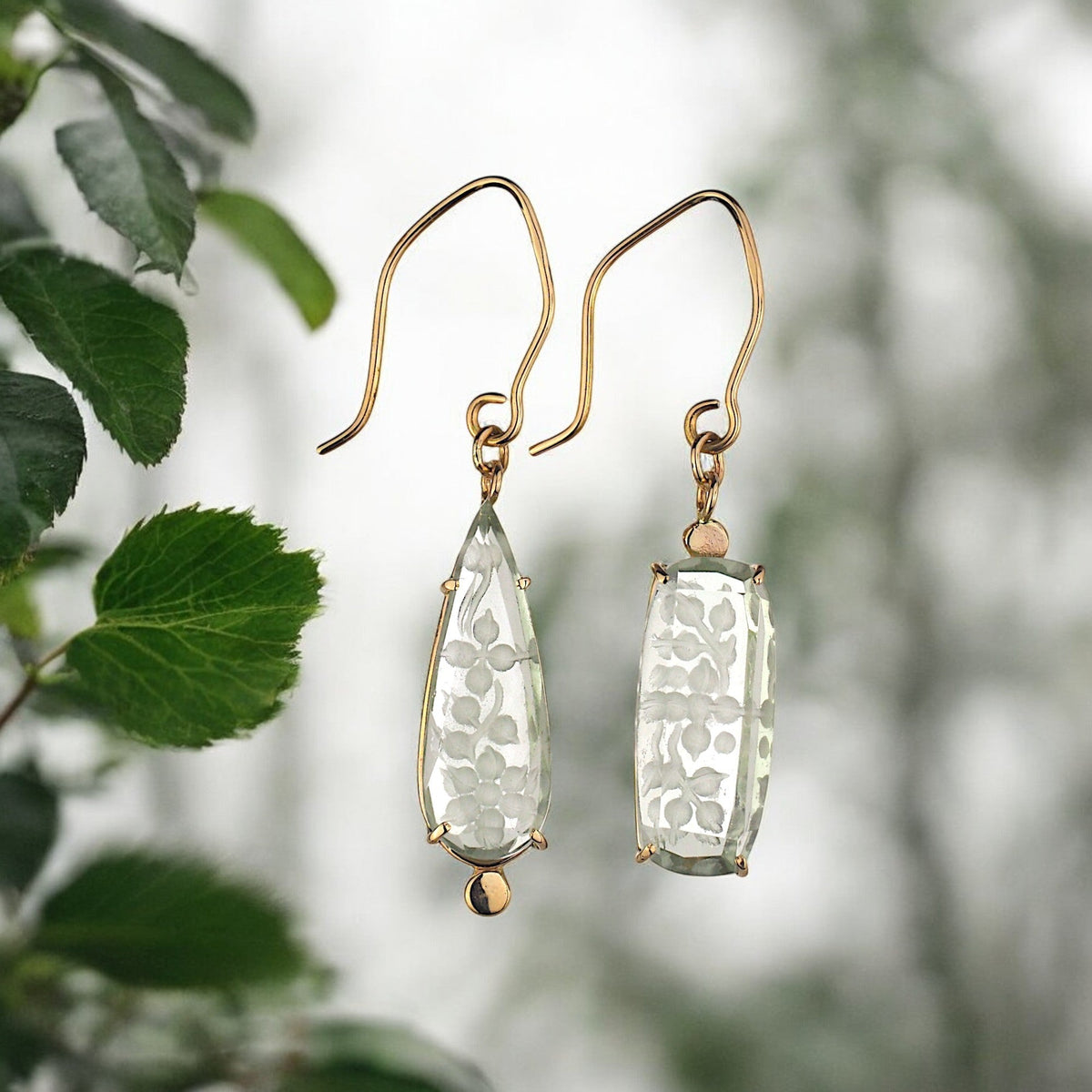 Golden Mist Earrings - Mettle by Abby