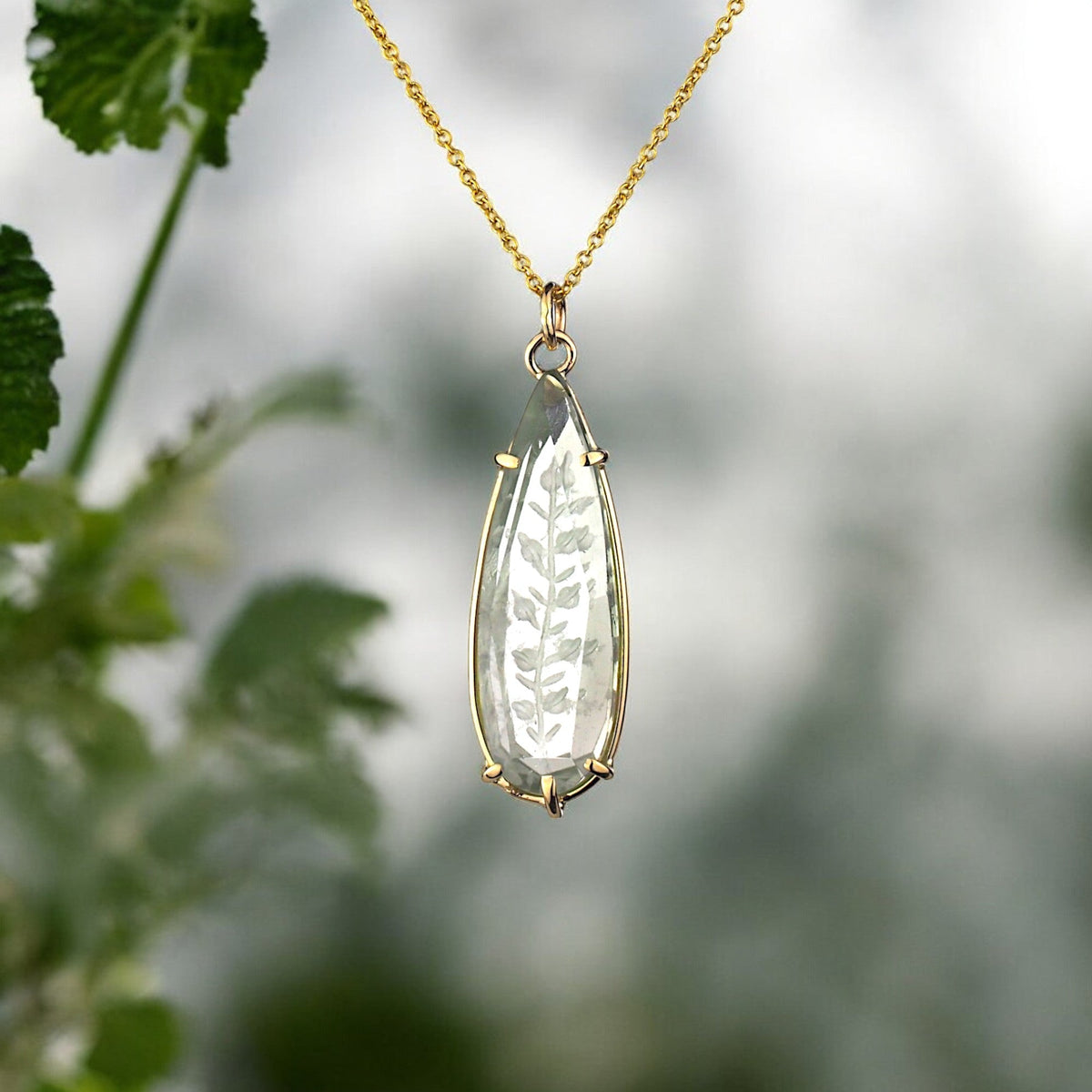 Golden Mist Necklace - Mettle by Abby