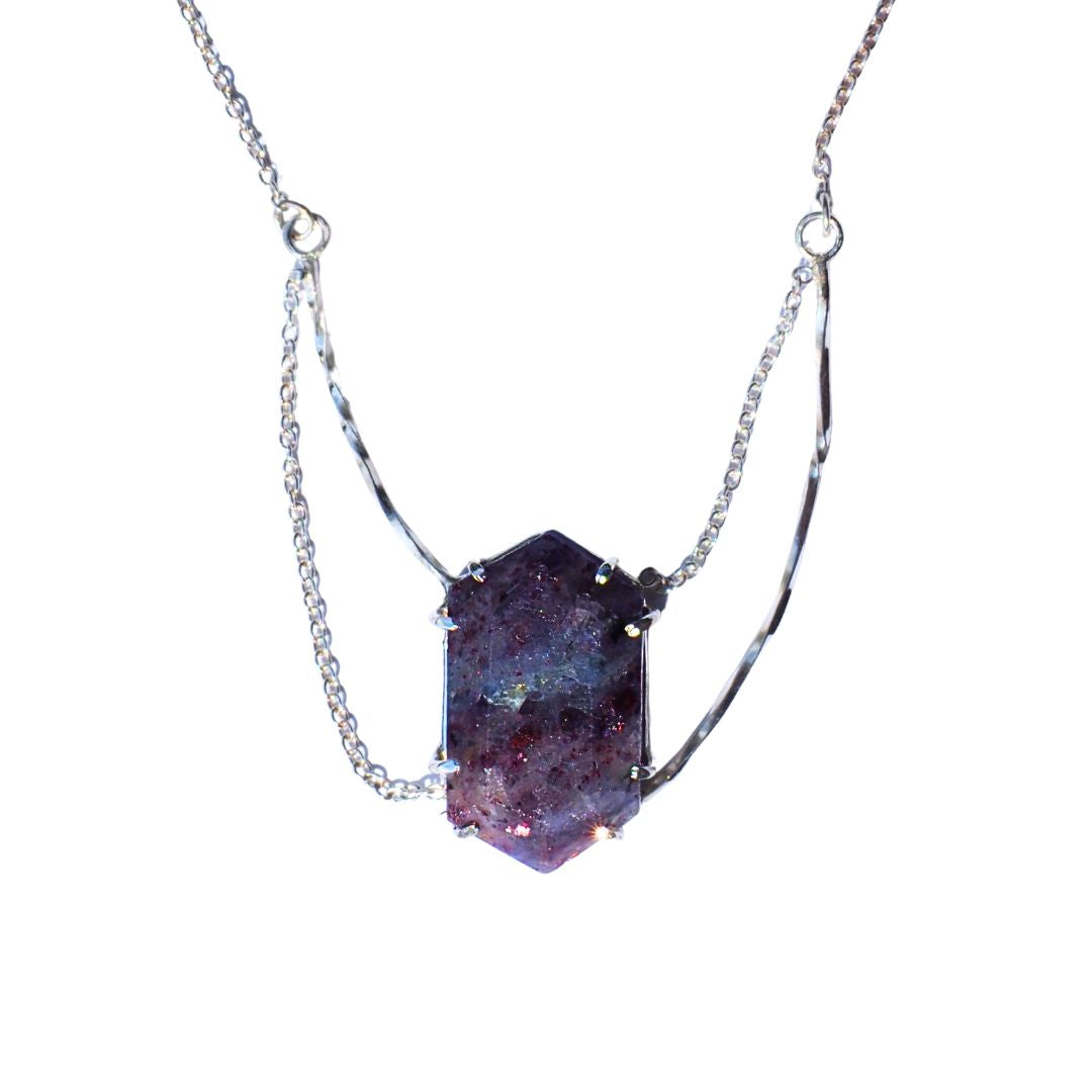 Tempest Necklace-Handmade Sterling Silver