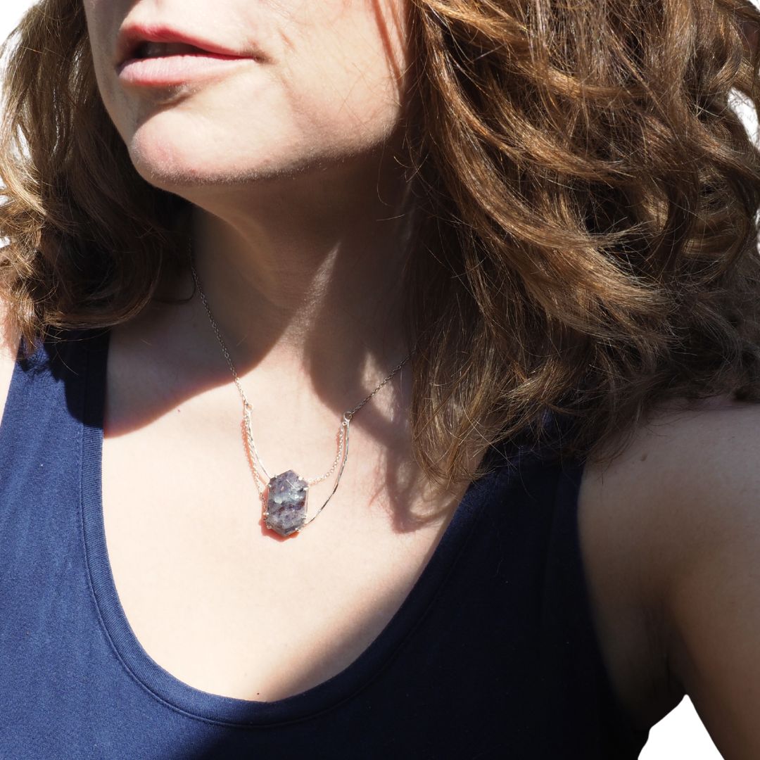 Tempest Necklace-Handmade Sterling Silver