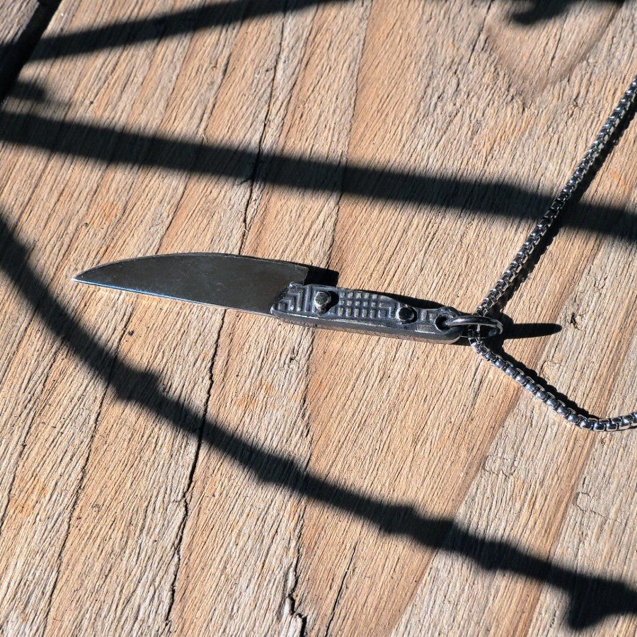 Kitchen Knife Necklace - Mettle by Abby