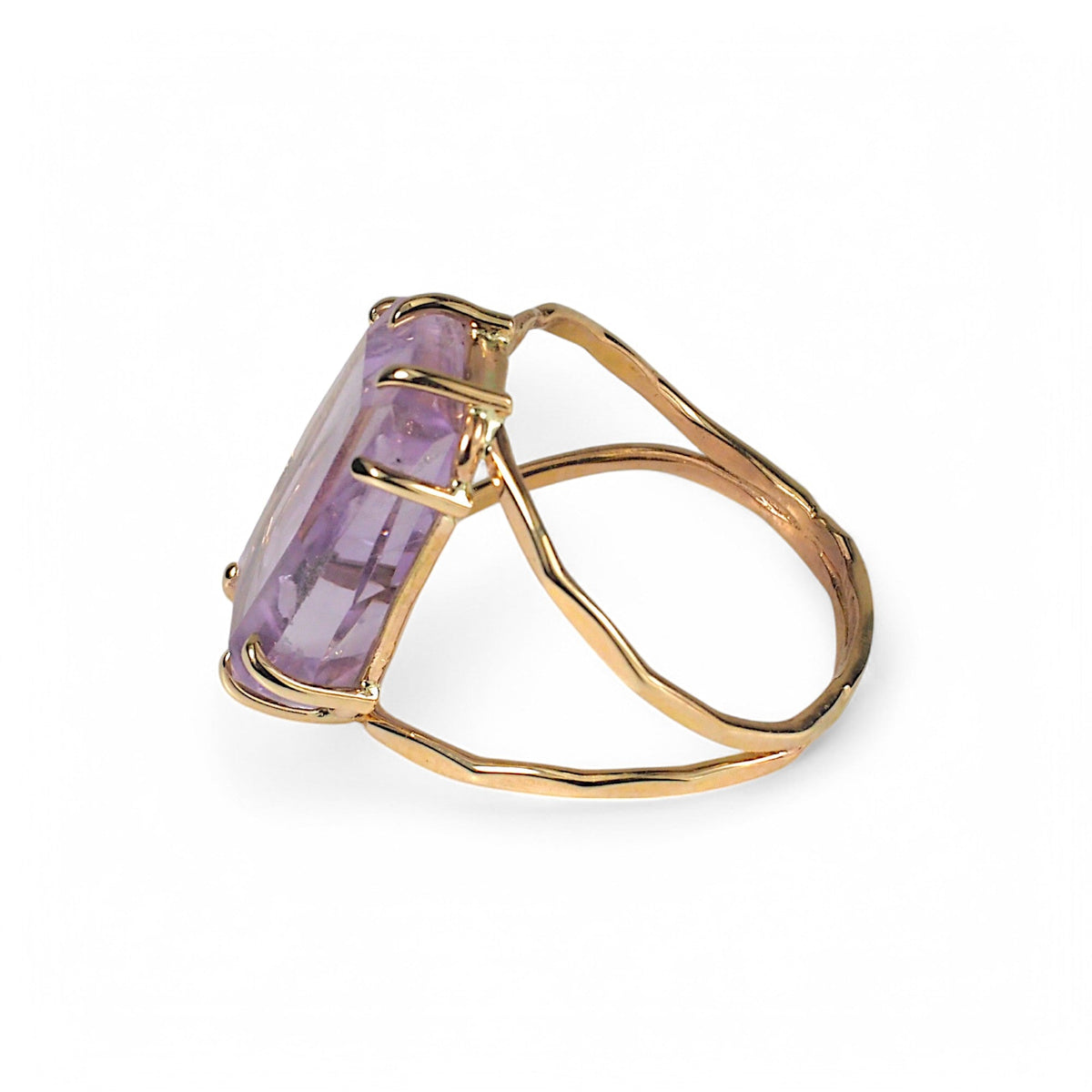 Lavender Gold Ring - Mettle by Abby