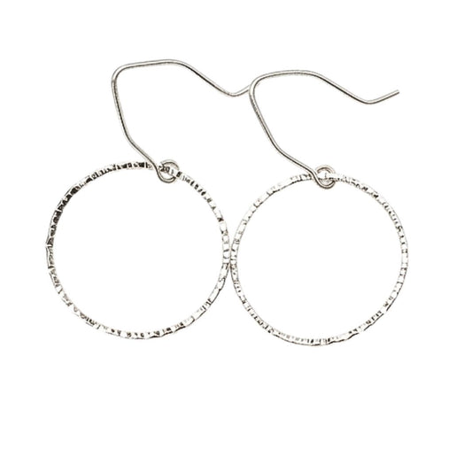 Lighcatcher Earrings in Silver-Handmade Sterling Silver
