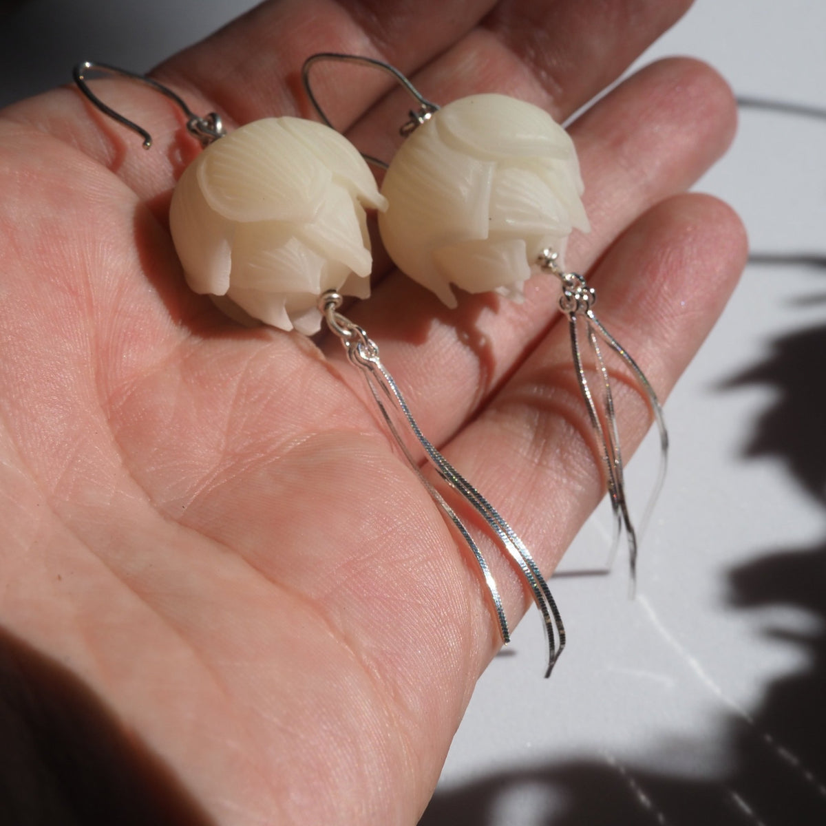 Lotus Lantern Earrings - Mettle by Abby