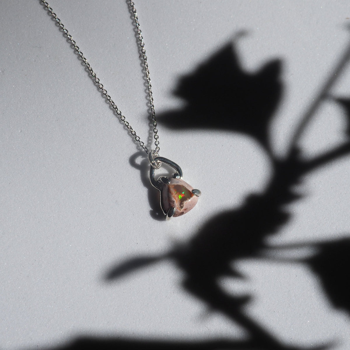 Opal Petal Necklace - Mettle by Abby