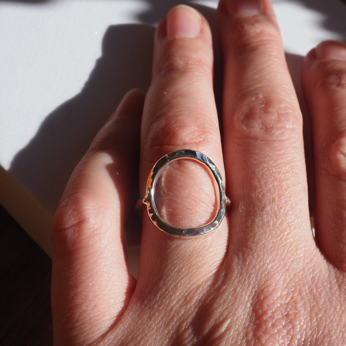 Open Circle Ring - Mettle by Abby