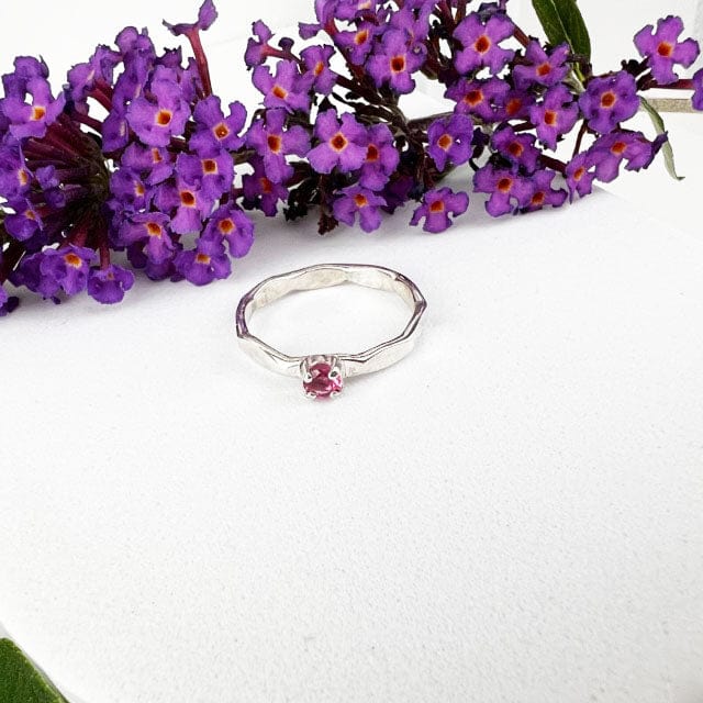 Petite Pink Tourmaline Ring - Mettle by Abby
