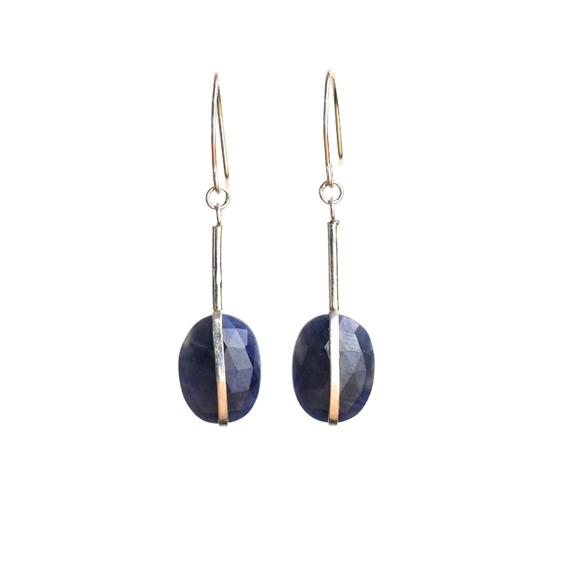 Belted Sapphire Earrings