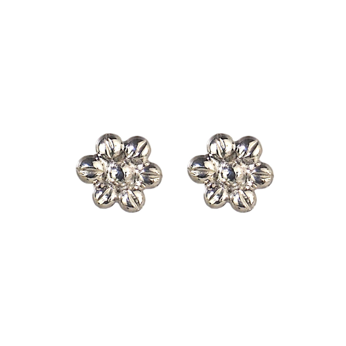 Silver Blossom Studs - Mettle by Abby
