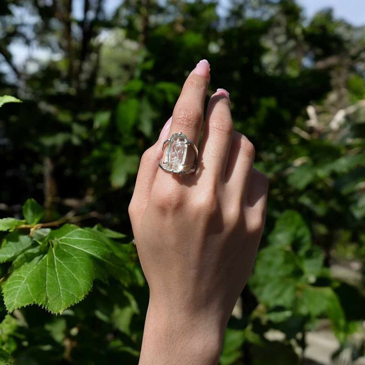 Silver Dew Ring - Mettle by Abby