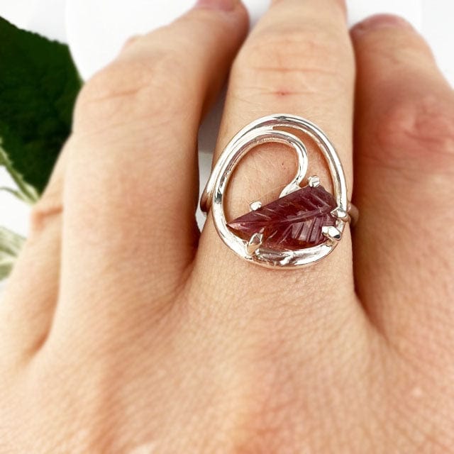 Tourmaline Swirl Ring - Mettle by Abby