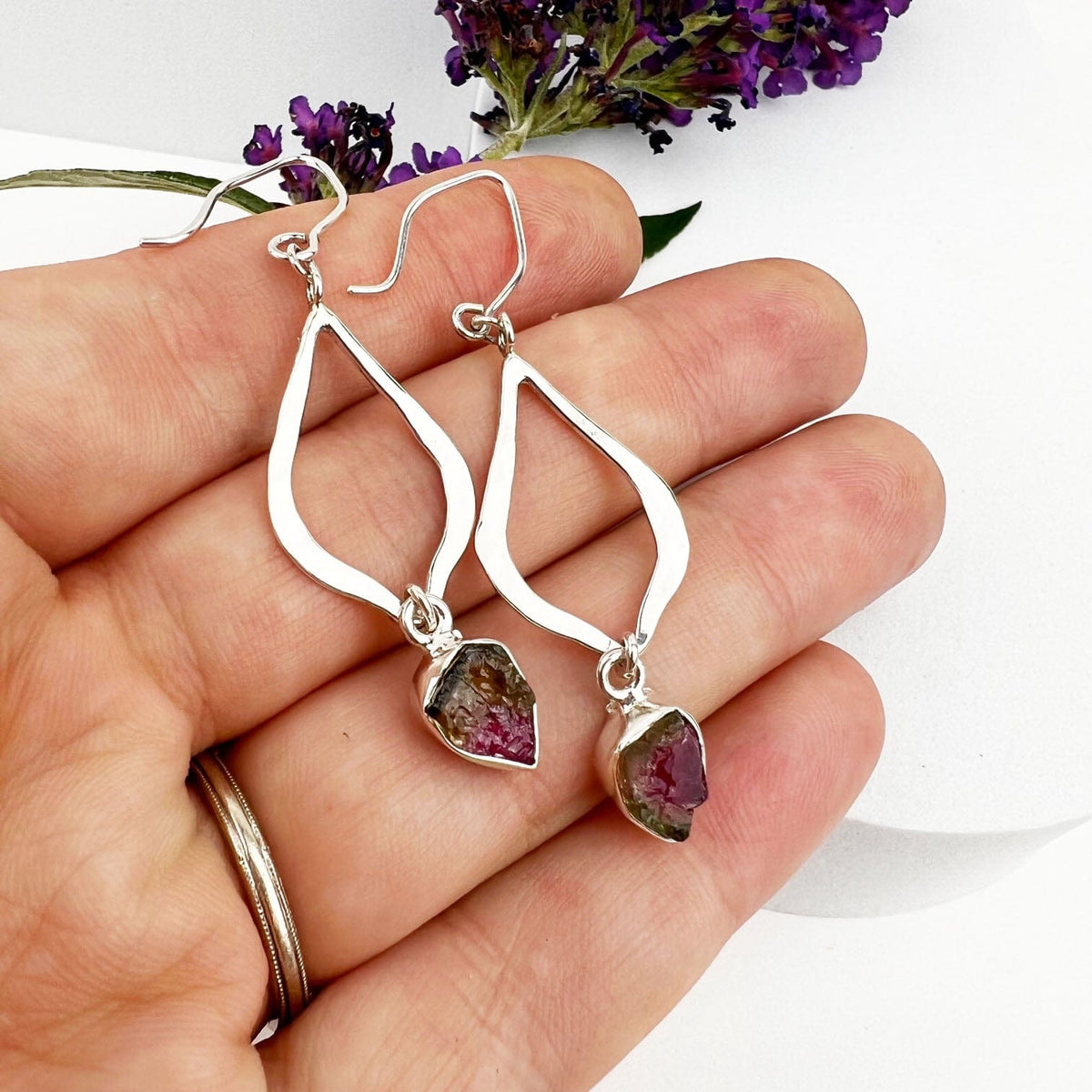 Watermelon Drop Earrings - Mettle by Abby
