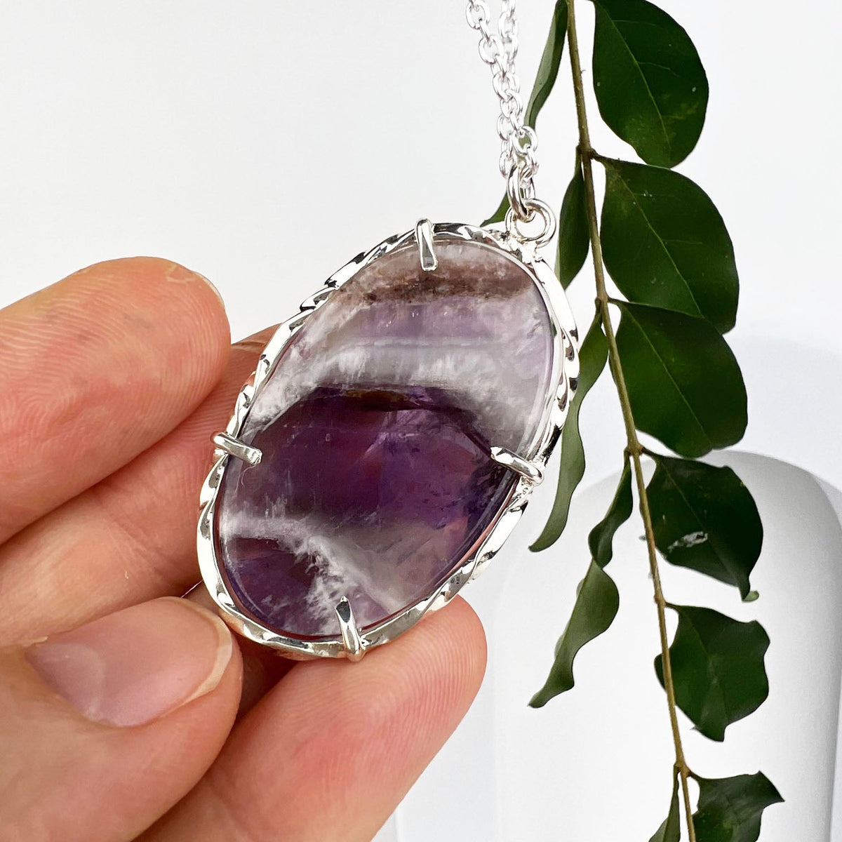 Amethyst Winds Necklace - Mettle by Abby