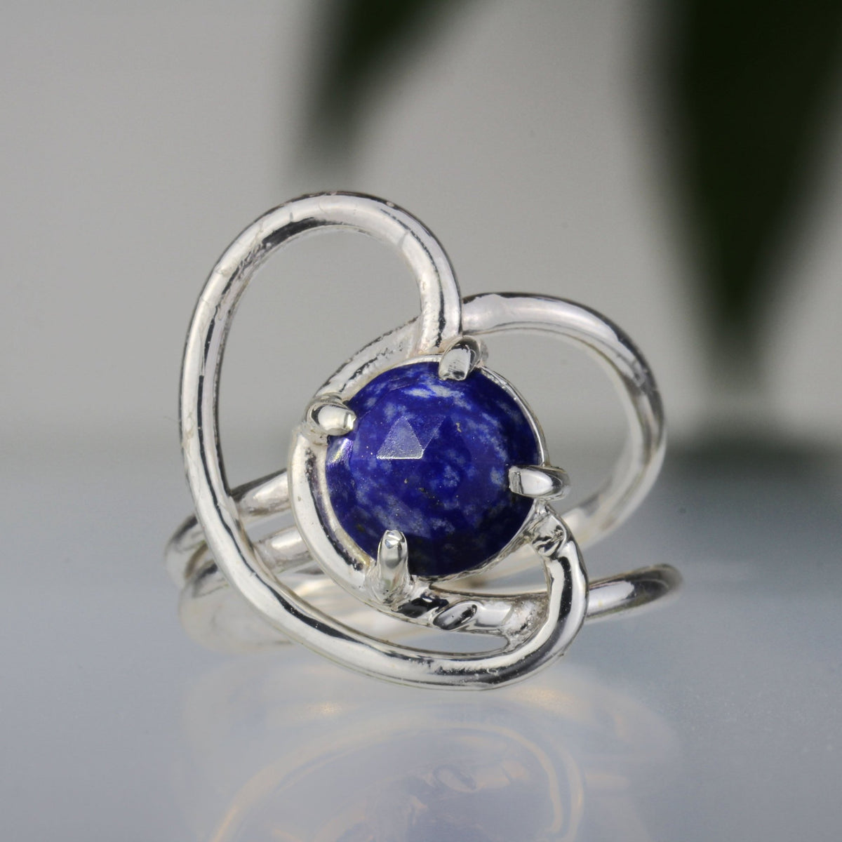 Blooming Lapis Ring - Mettle by Abby