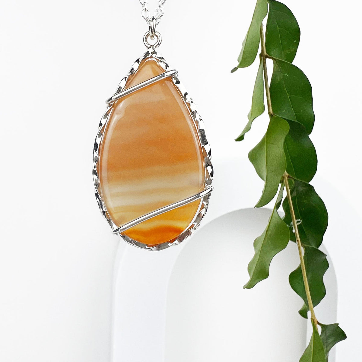 Carnelian Winds Necklace - Mettle by Abby
