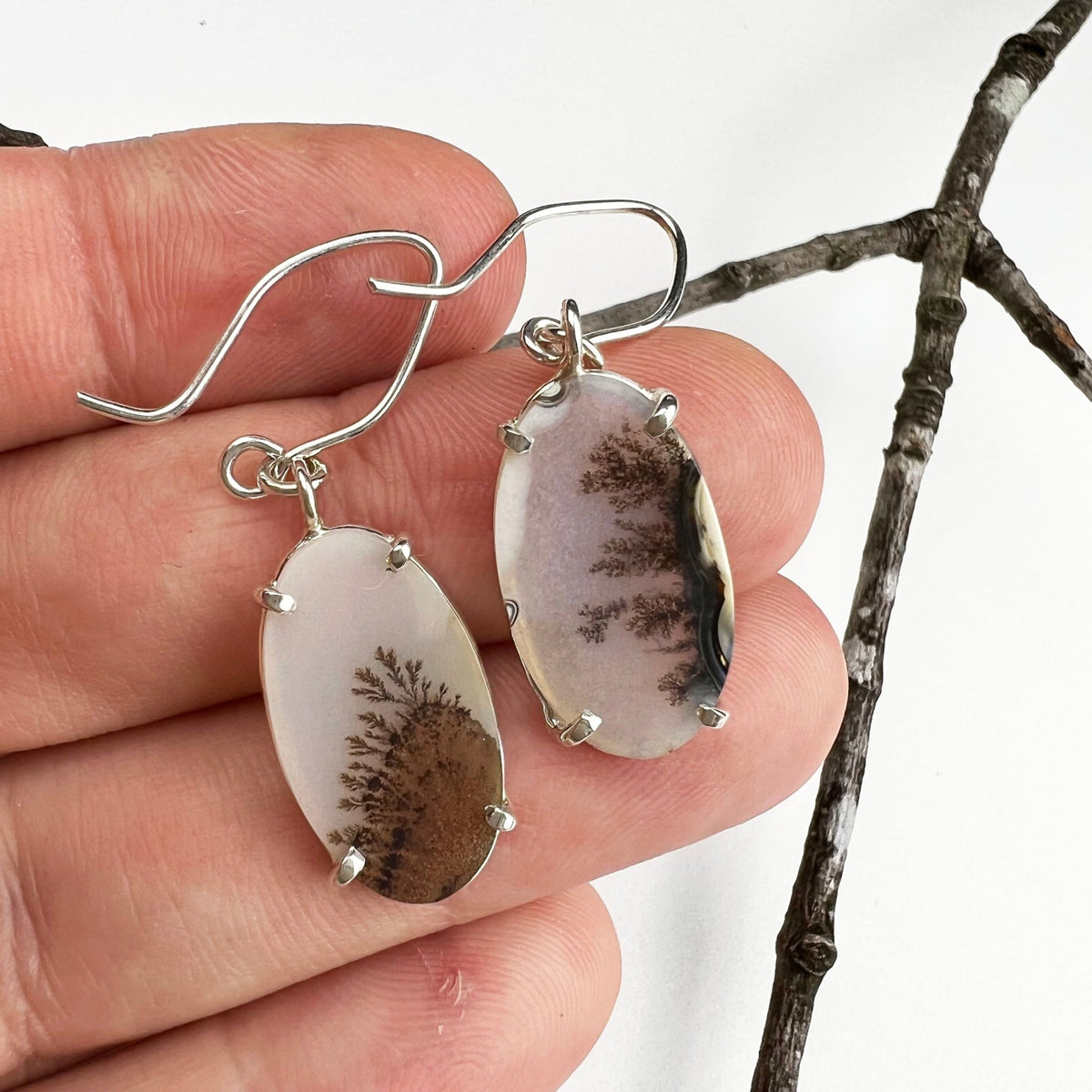 Dendrite Beauty Earrings - Mettle by Abby