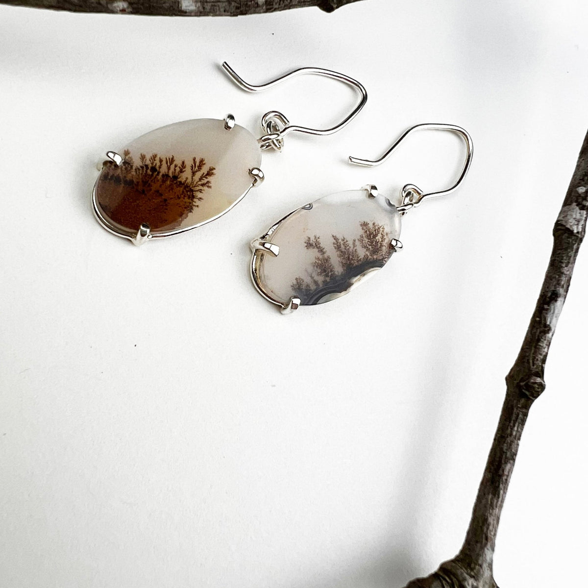 Dendrite Beauty Earrings - Mettle by Abby