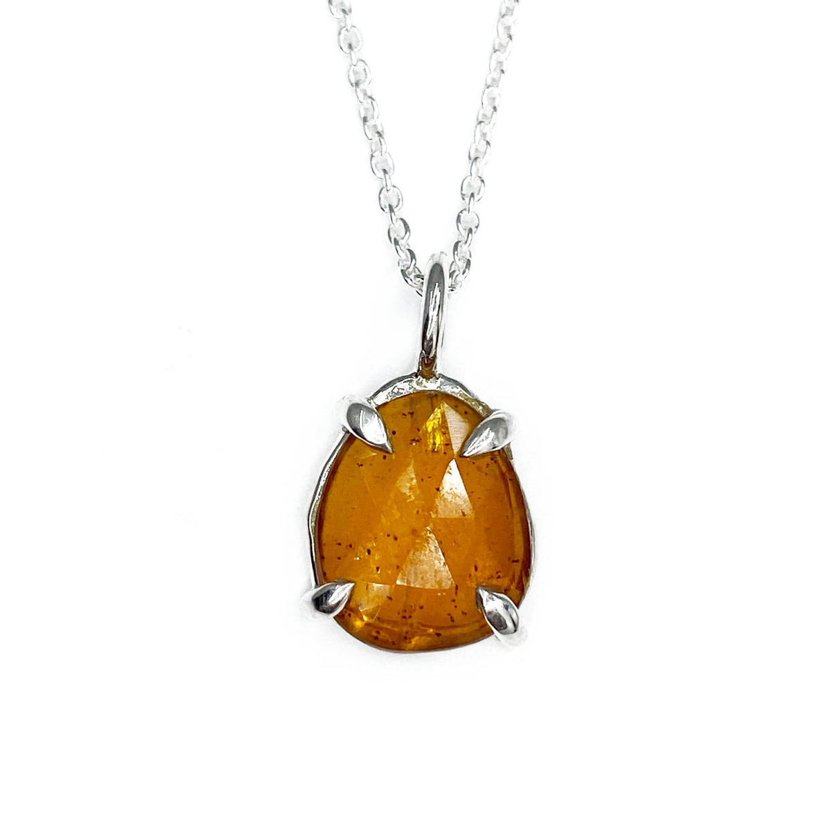 Orange Kyanite Necklace - Mettle by Abby