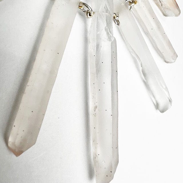 Quartz Crystal Statement Collar - Mettle by Abby